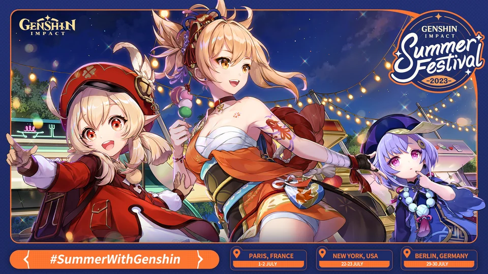 Le festival d'été Genshin Impact commence en juillet à…