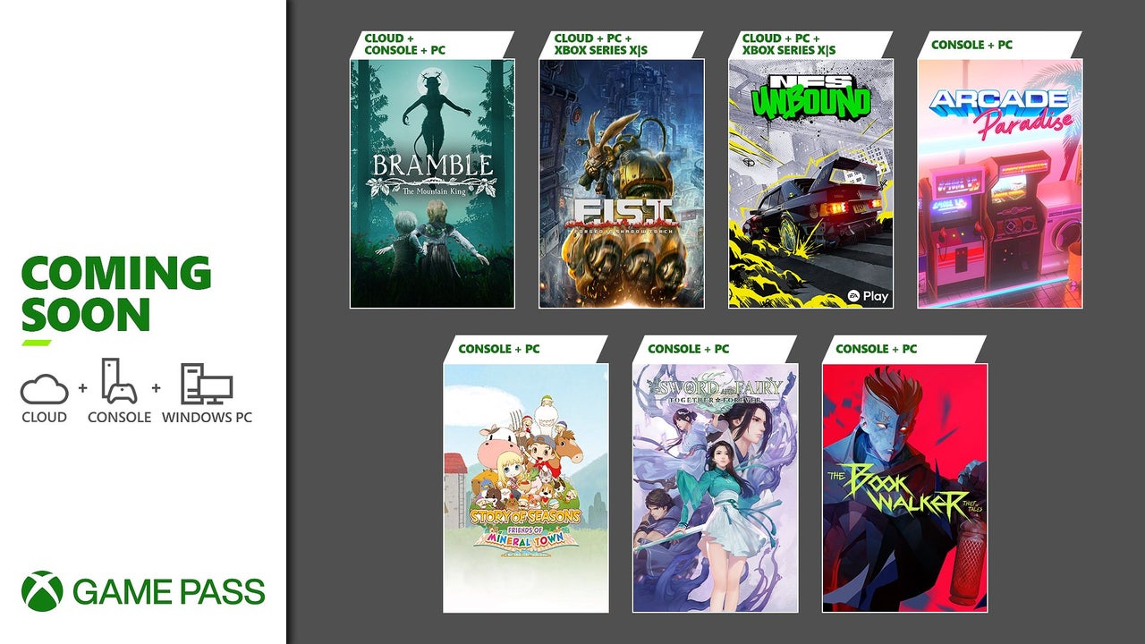 Microsoft annonce la prochaine vague de jeux Xbox Game Pass