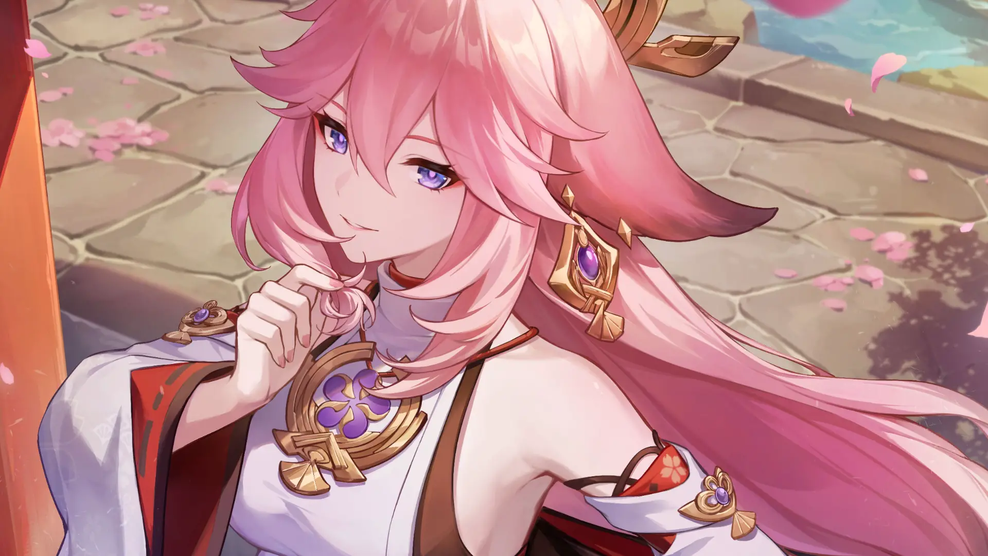 Genshin Impact partage une nouvelle œuvre d'art pour célébrer l'anniversaire de Yae Miko