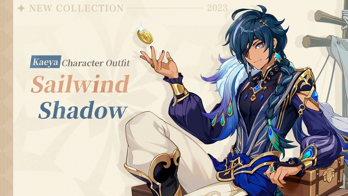 How To Get Sailwind Shadow Kaeya Outfit In Genshin Impact