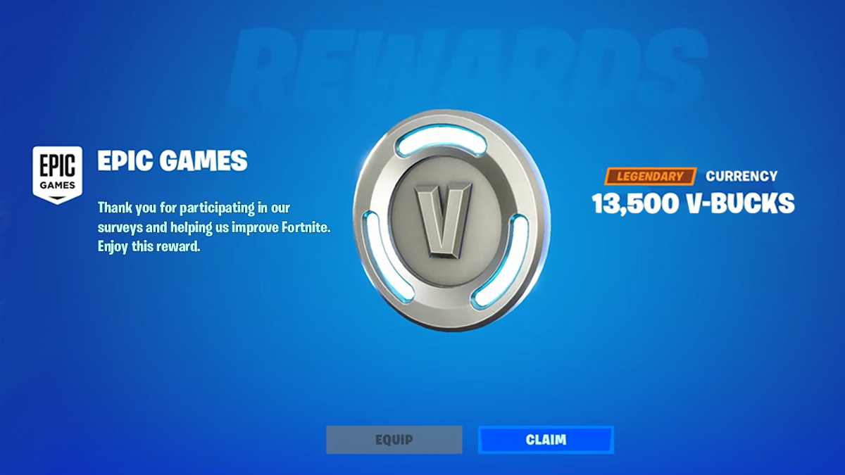 Vous pouvez obtenir des récompenses gratuites pour avoir aidé Epic Games à développer Fortnite, voici comment