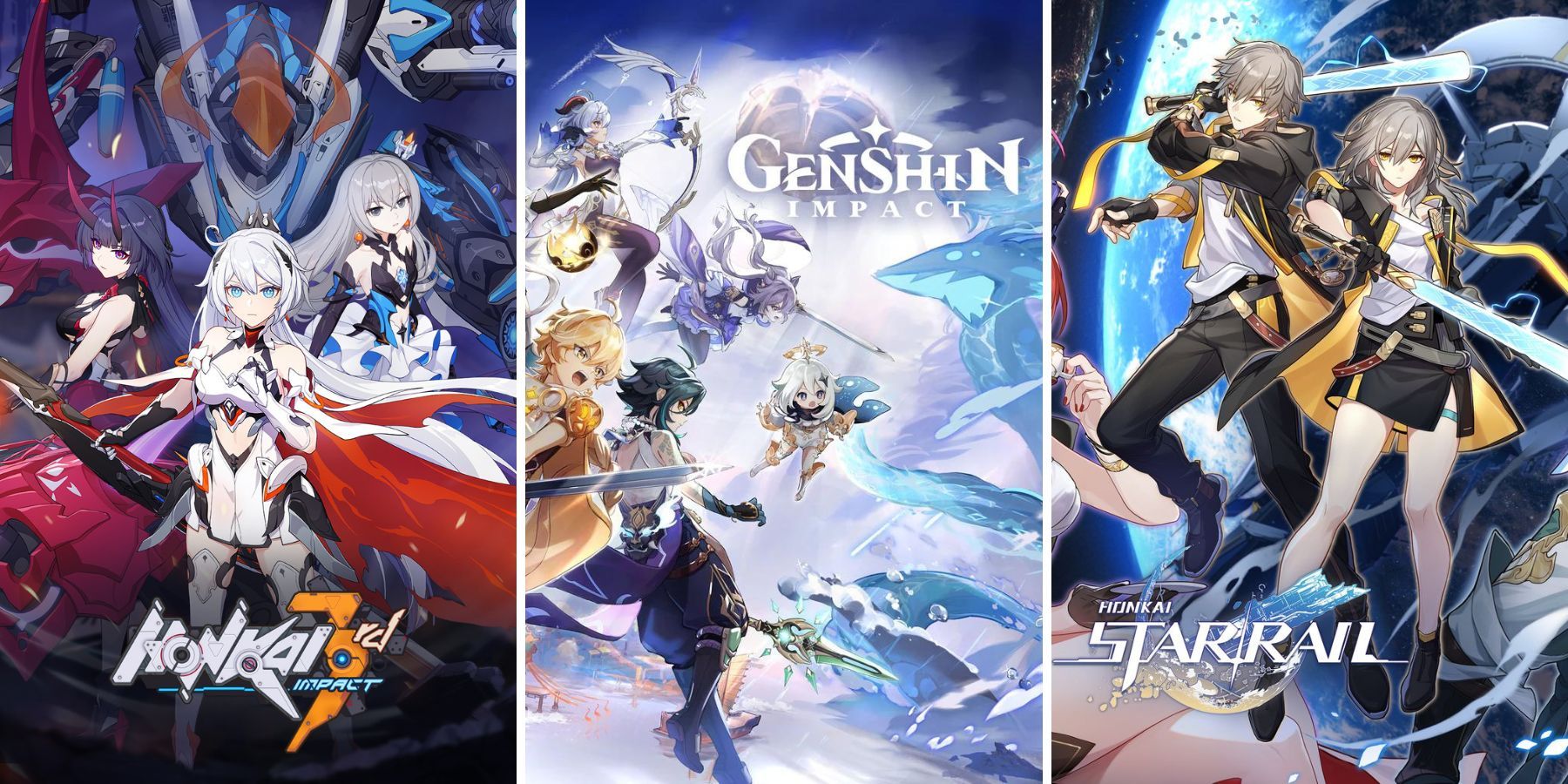 La connexion entre Genshin Impact, Honkai Star Rail et Honkai Impact 3rd expliquée