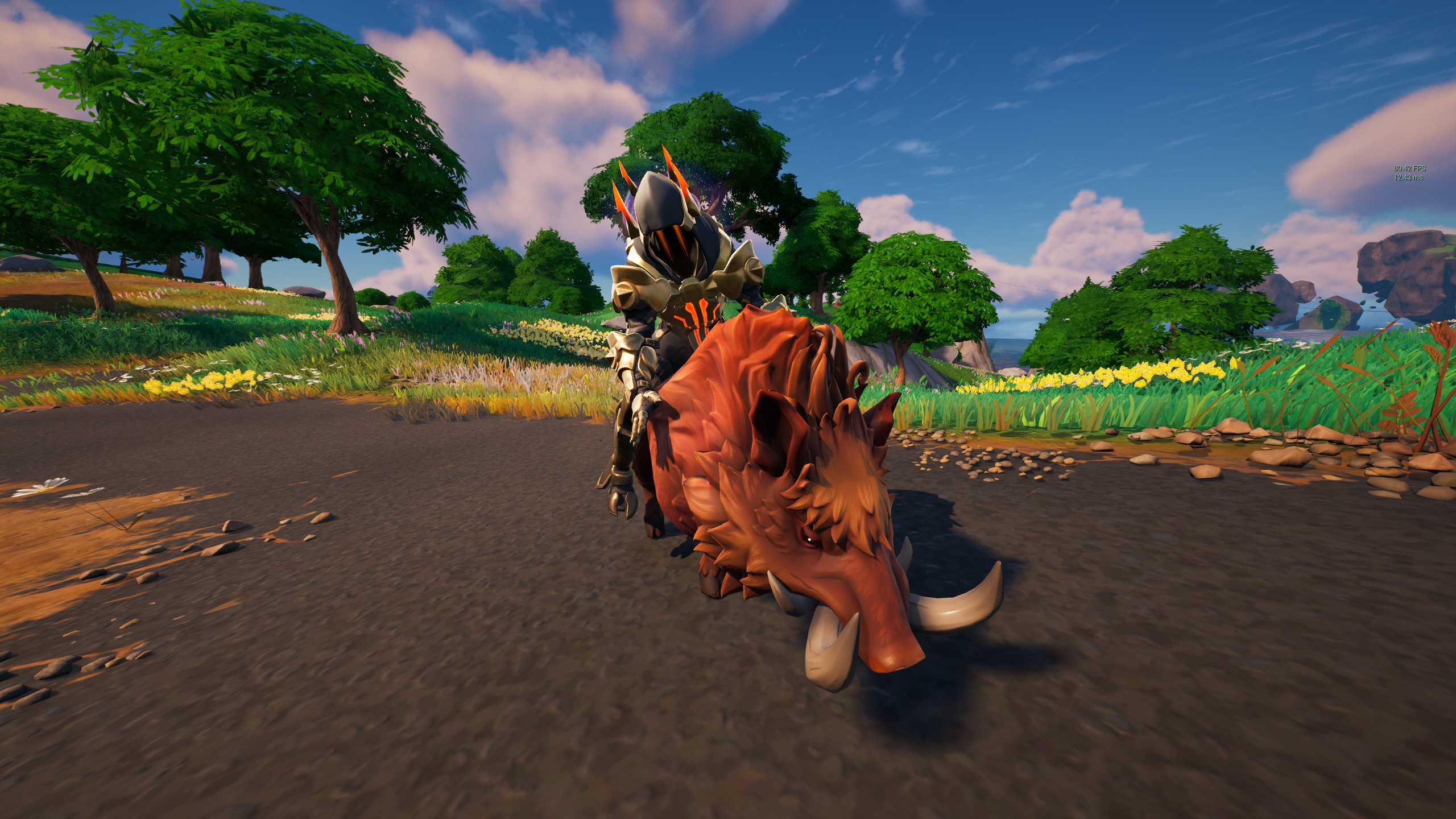 How to pet wolves and boars in Fortnite