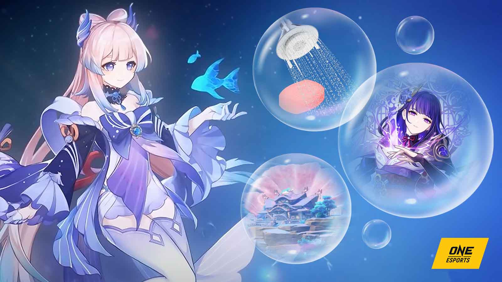 3 splashy Genshin Impact rituals to bring Kokomi home