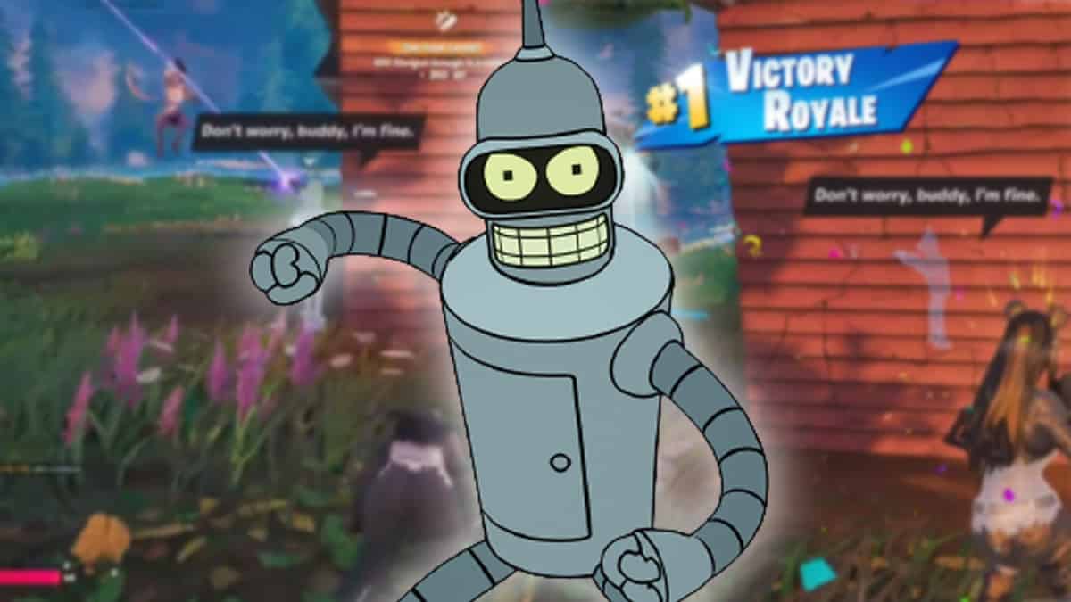 Fortnite's Bender became an unlikely hero in this Victory Royale