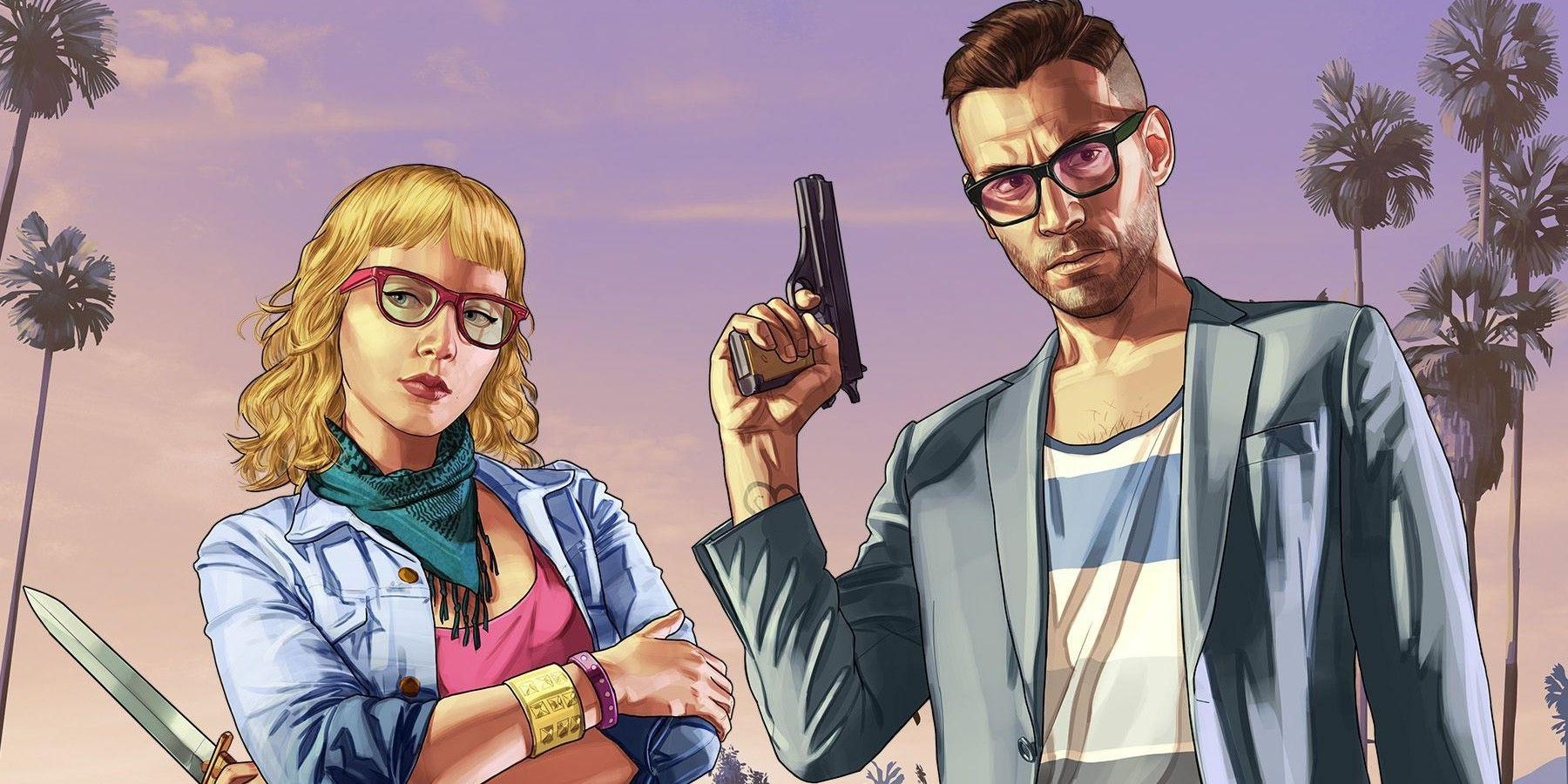 Grand Theft Auto Online Player Creates Barbie in the Game