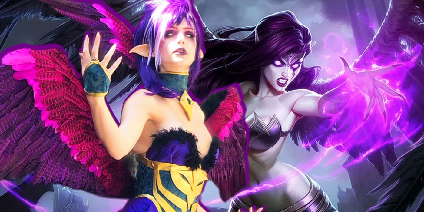 League of Legends Cosplayer Captures the Dark Spirit of Morgana