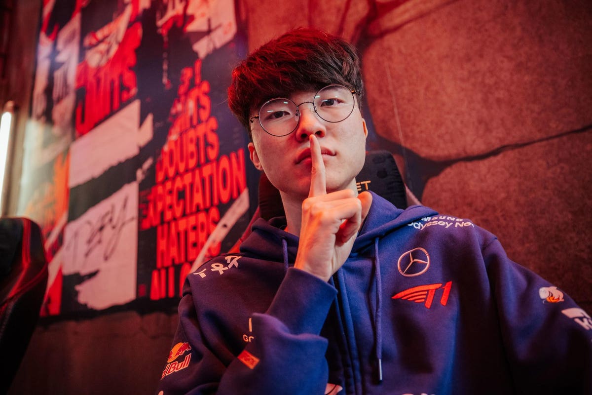 L'équipe T1 'League Of Legends' bancs Faker en raison d'une blessure