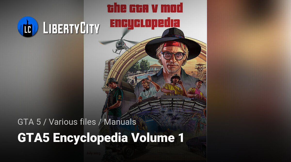 Télécharger l'Encyclopédie GTA 5 Volume 1 pour GTA 5