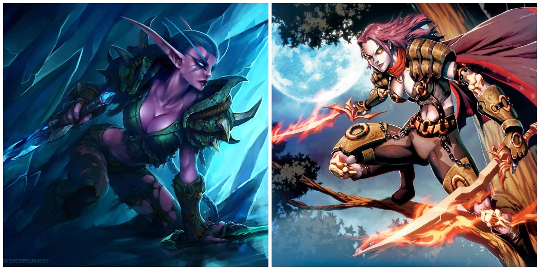 World of Warcraft dévoile de nouvelles options de personnalisation pour les elfes de la nuit et les réprouvés