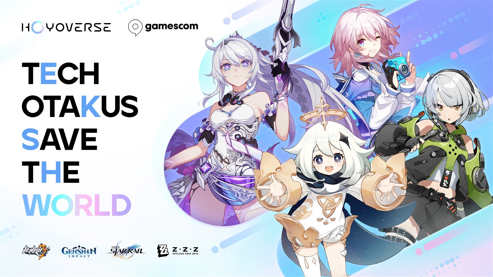 HoYoverse Gamescom Announcements for Genshin Impact, Zenless Zone Zero, and Honkai: Star Rail