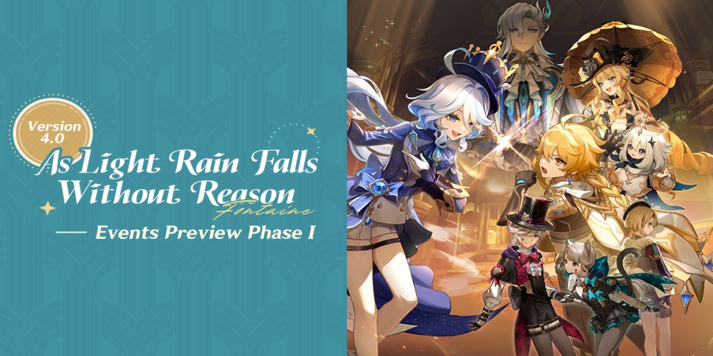 Genshin Impact reveals events preview for phase one of version 4.0 ahead of its launch