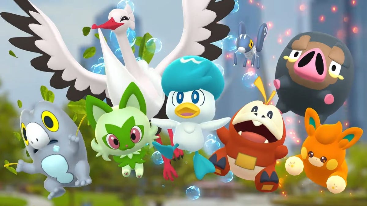 Paldean Pokémon Are Coming To Pokémon Go This September