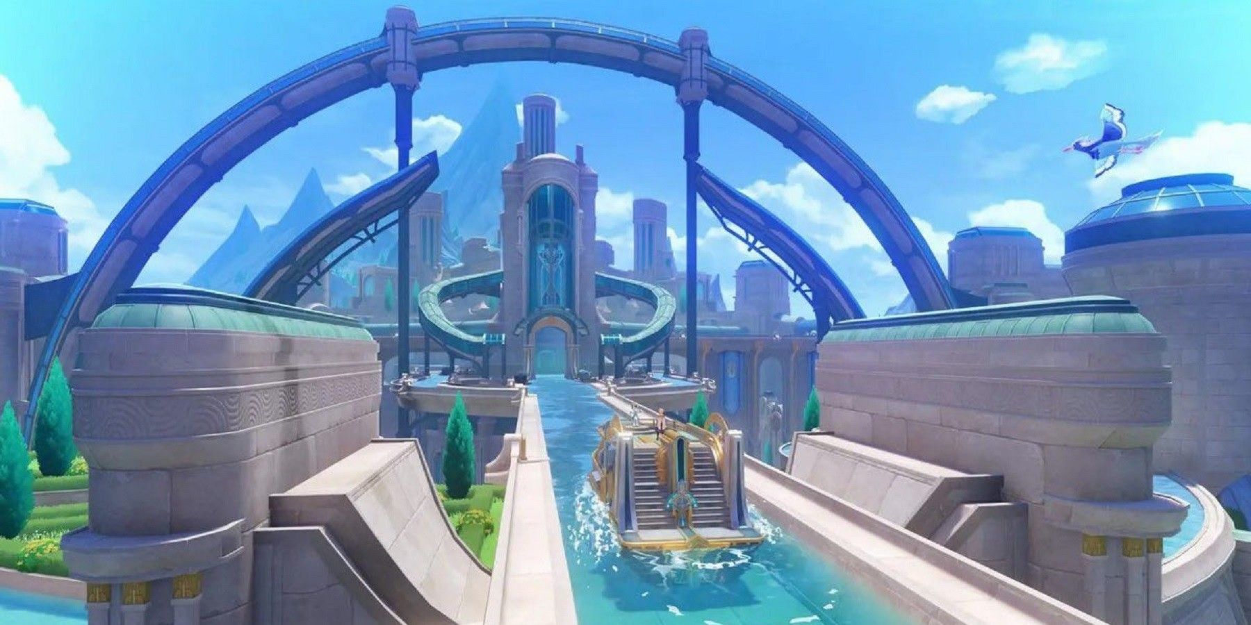 Genshin Impact Video Compares Fontaine City's Size to Other Key Locations in the Game