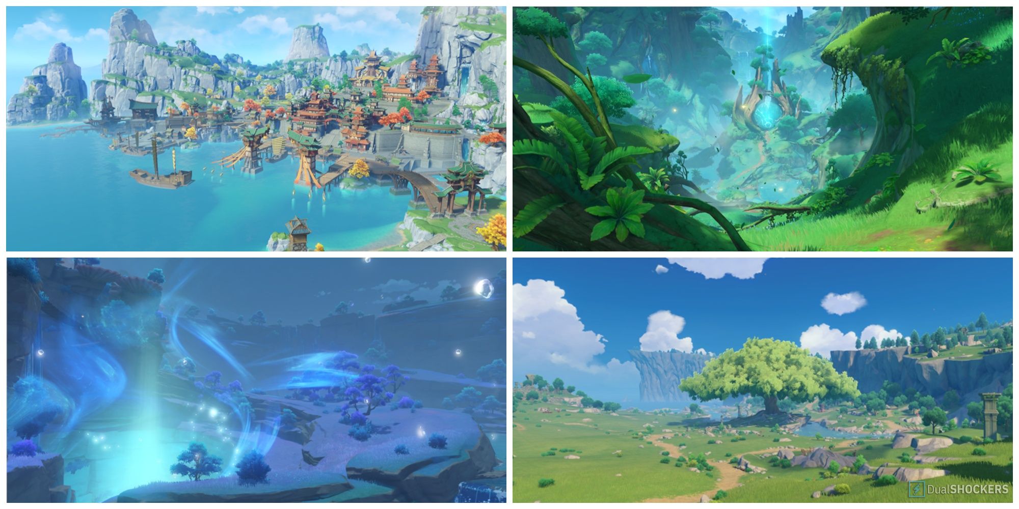 Genshin Impact: 10 Most Beautiful Locations