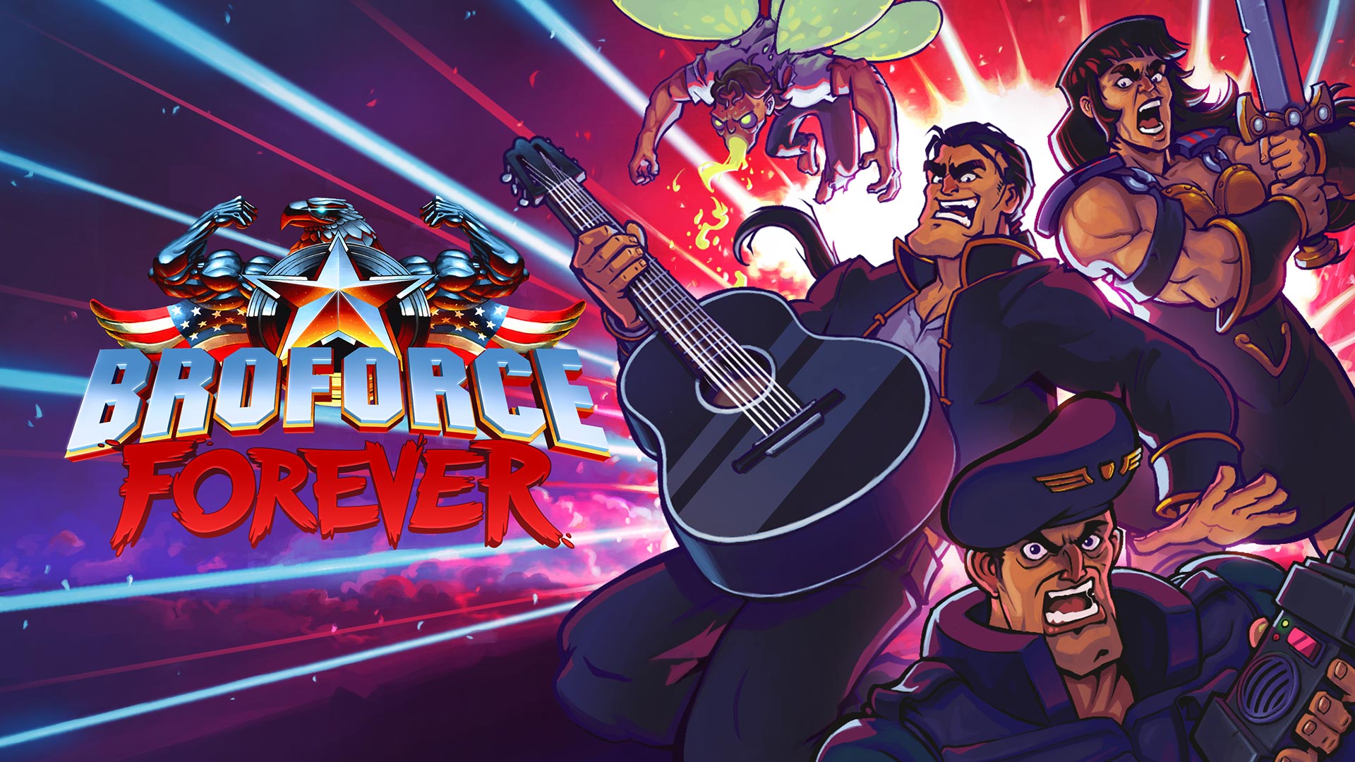 Broforce Forever Hero Image