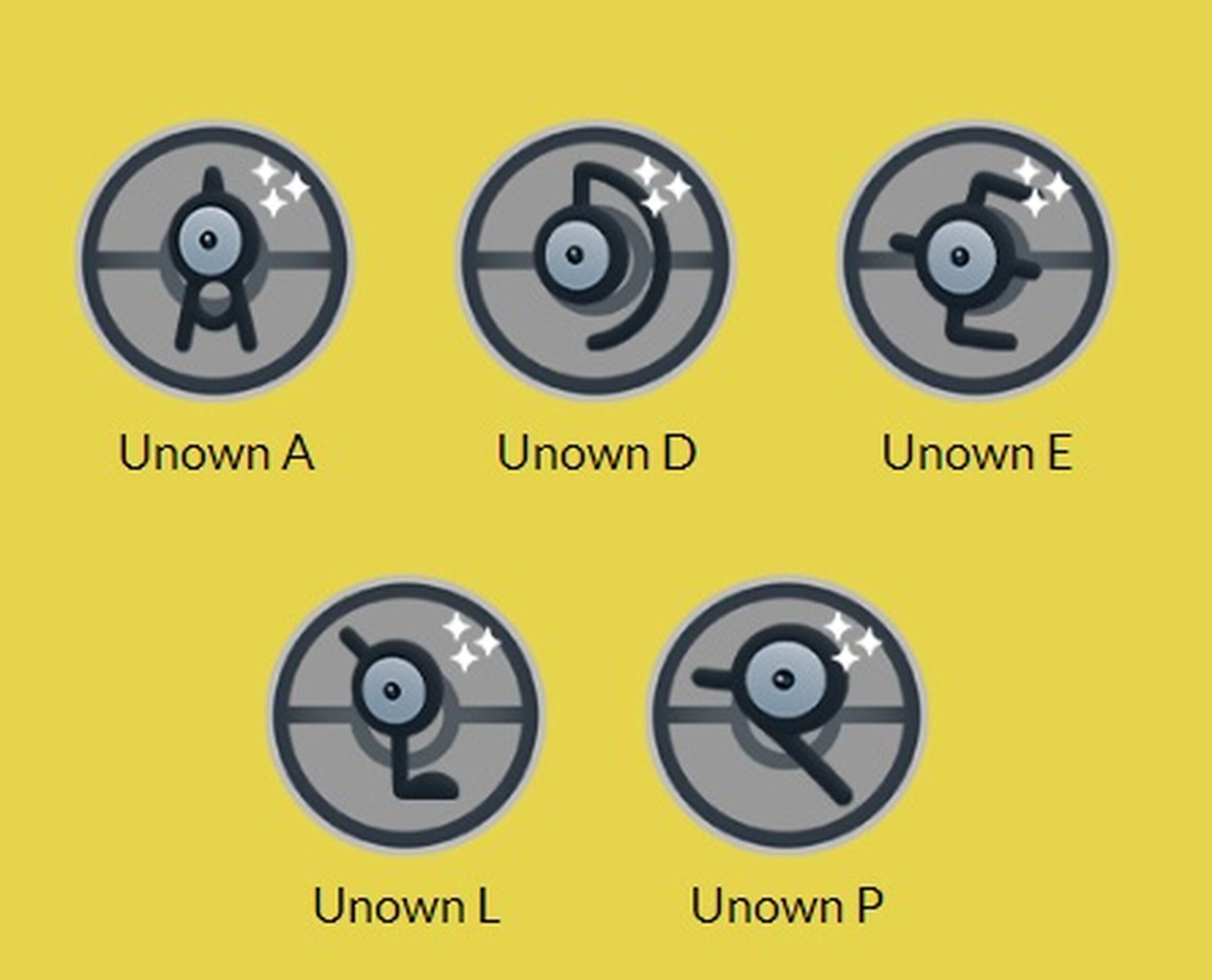 Pokemon GO Unown