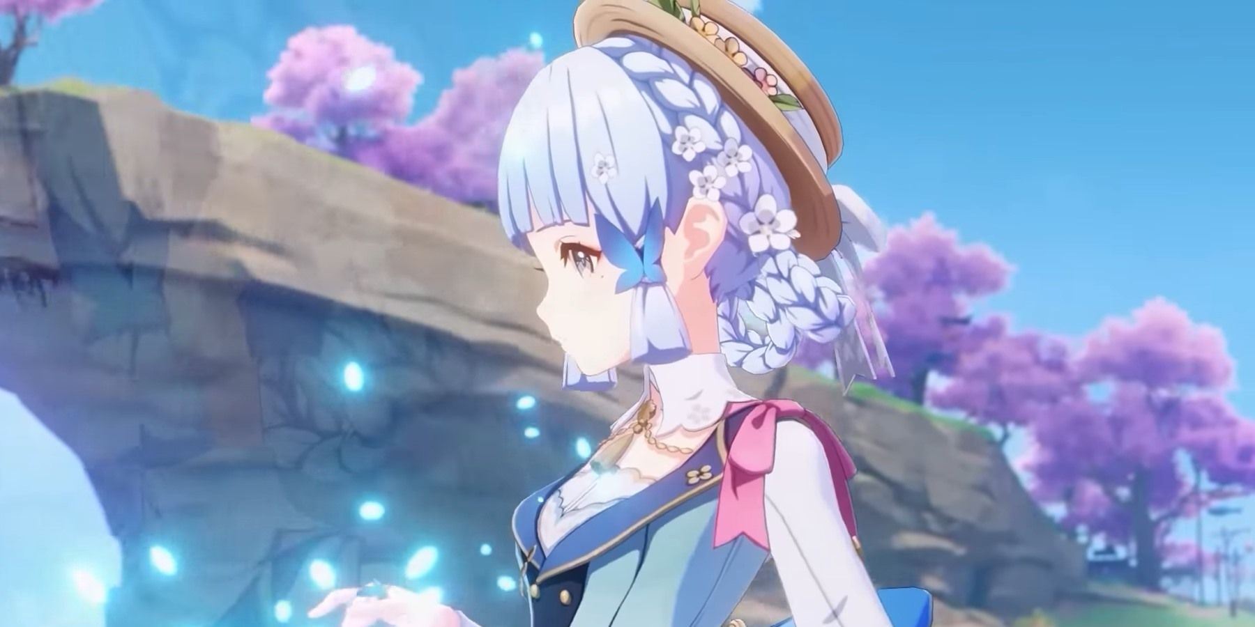 Genshin Impact Image Shows How Ayaka's Costume Style Comes From Fontaine
