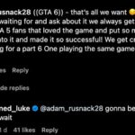 Michael de GTA V répond aux fans et dit que l'attente pour GTA VI "en vaudra la peine" | Ruetir Ned Luke, Actor of Michael in GTA V, Responds to Follower Asking for GTA VI Reveal