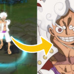Nouveau skin de Luffy Gear 5 disponible dans League of Legends Luffy Gear 5 LoL mod skin in League of Legends