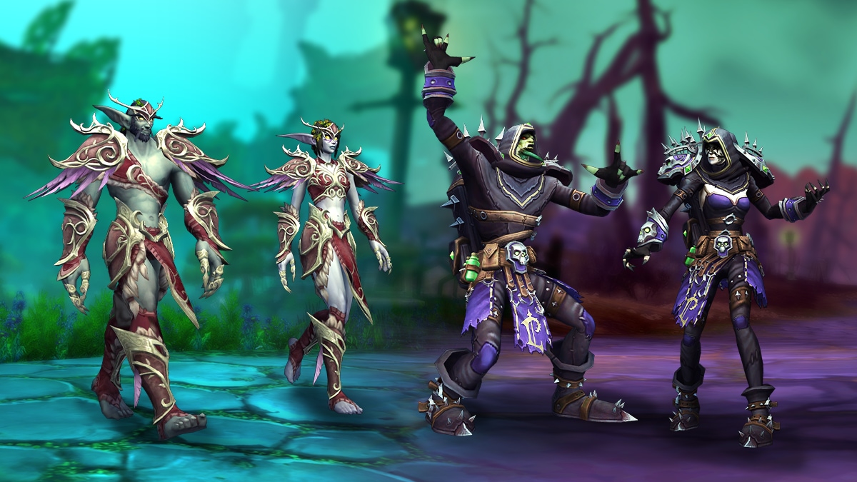 Honor Your Legacy with New Forsaken and Night Elf Heritage Armor — World of Warcraft — Blizzard News