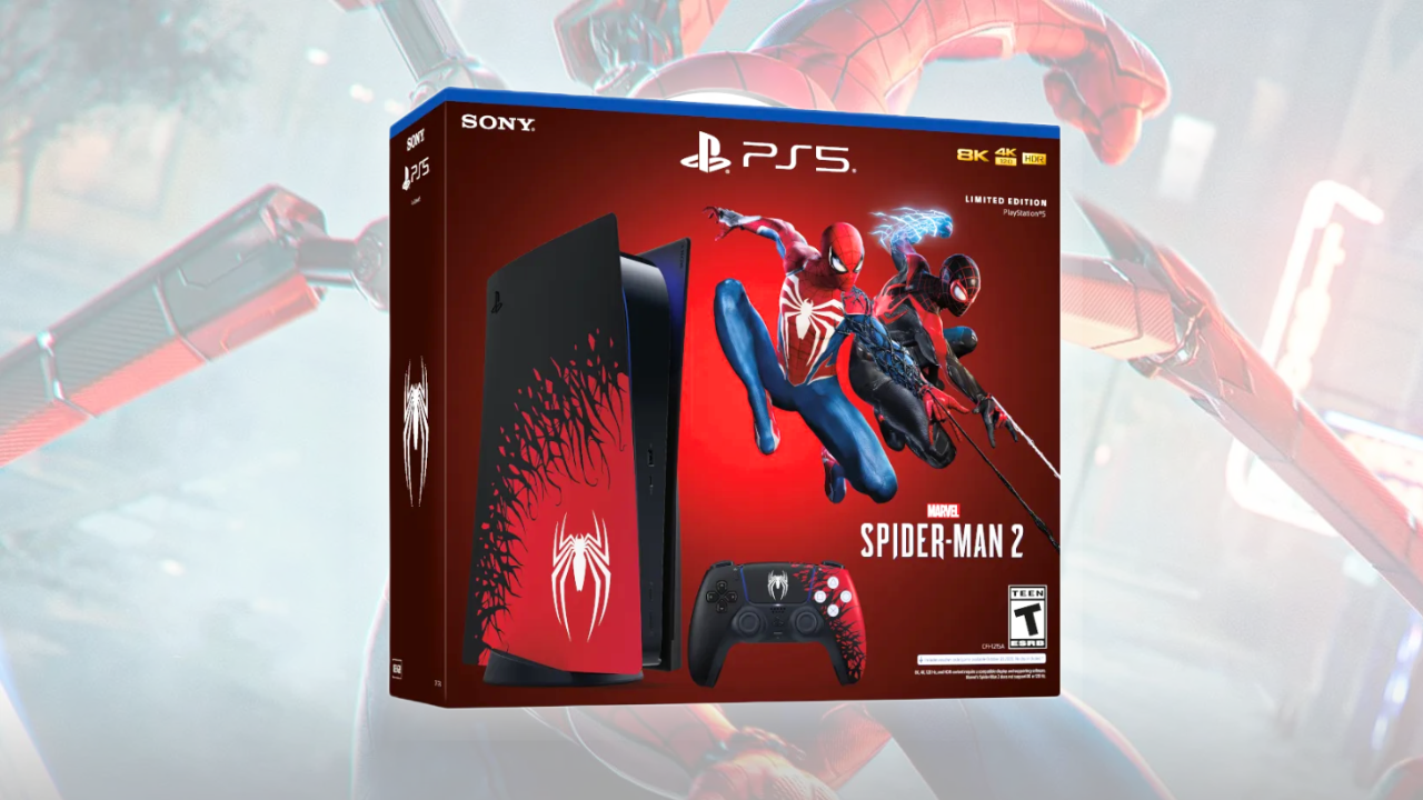 Where to Preorder Spider-Man 2 PS5 Console Bundle