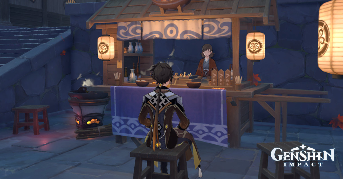 Genshin Impact food recipe locations (updated for 4.0)