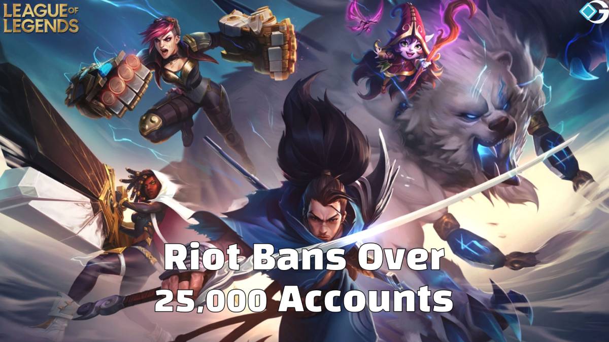 Riot Bans Accounts
