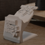 Support Dualshock Gta v pour imprimante 3D à télécharger sur Cults untitled.png STL file Gta v Dualshock holder.・3D printer design to download