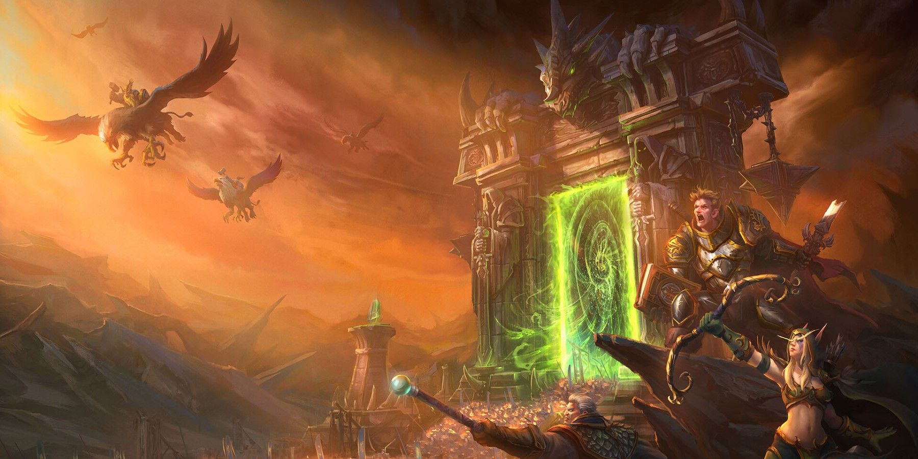 World of Warcraft Fan Builds the Dark Portal in Minecraft