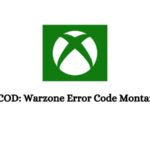 Warzone Error Code Montano On Xbox?