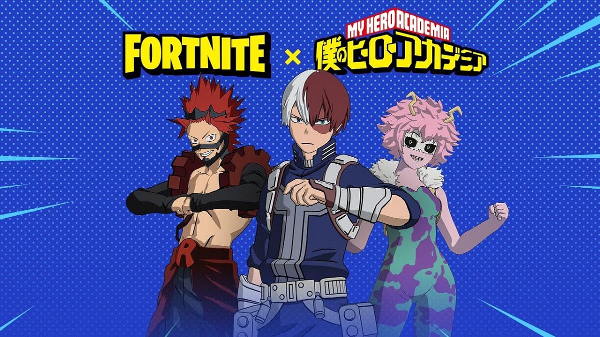 Fortnite Gets Another My Hero Academia Crossover, New Skins