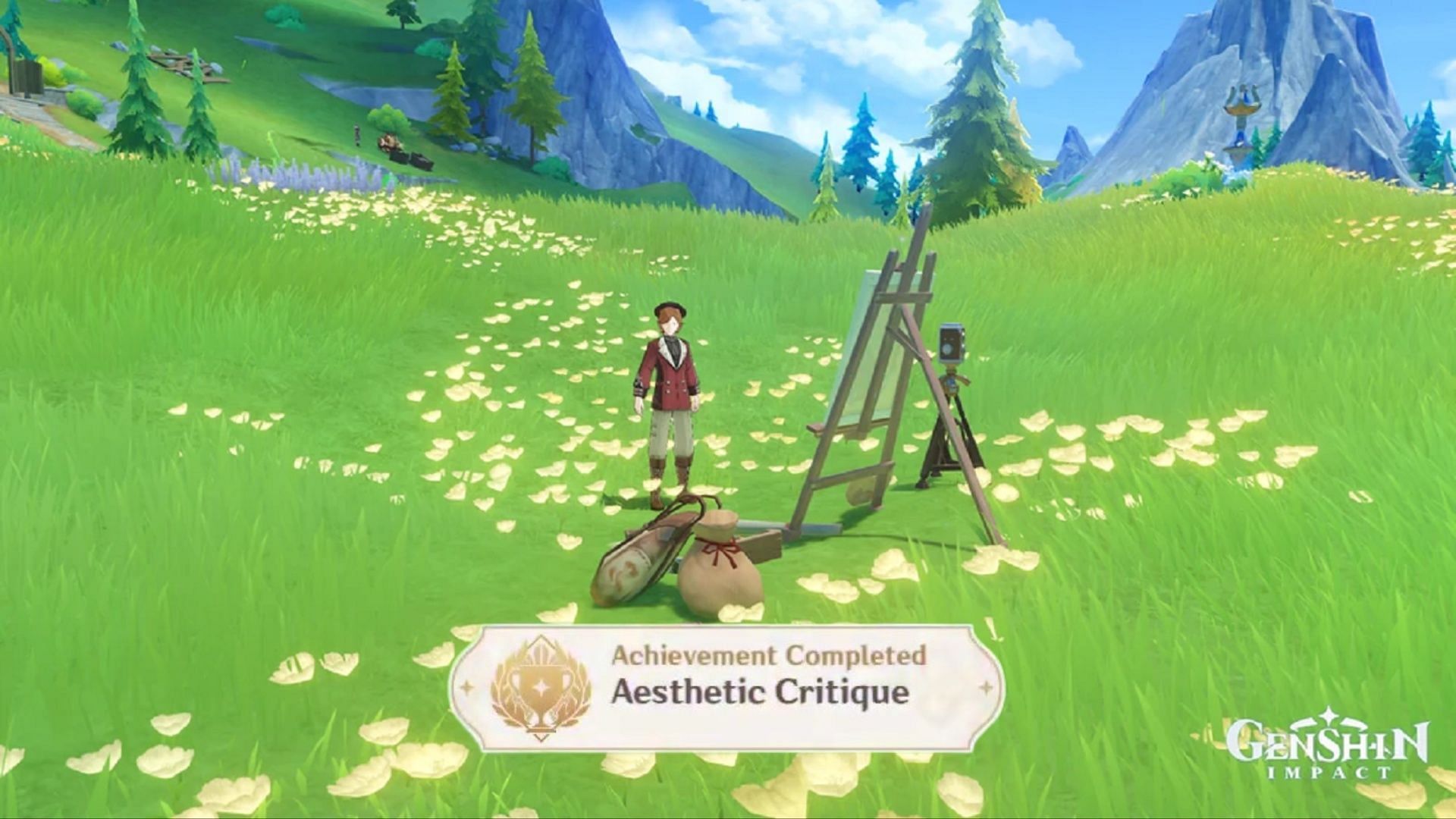 Aesthetic Critique Daily Commission achievement guide (Image via HoYoverse)