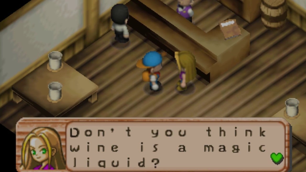 Harvest Moon 64’s Relationship With Alcohol, The "Magic Liquid" Of Flowerbud Village