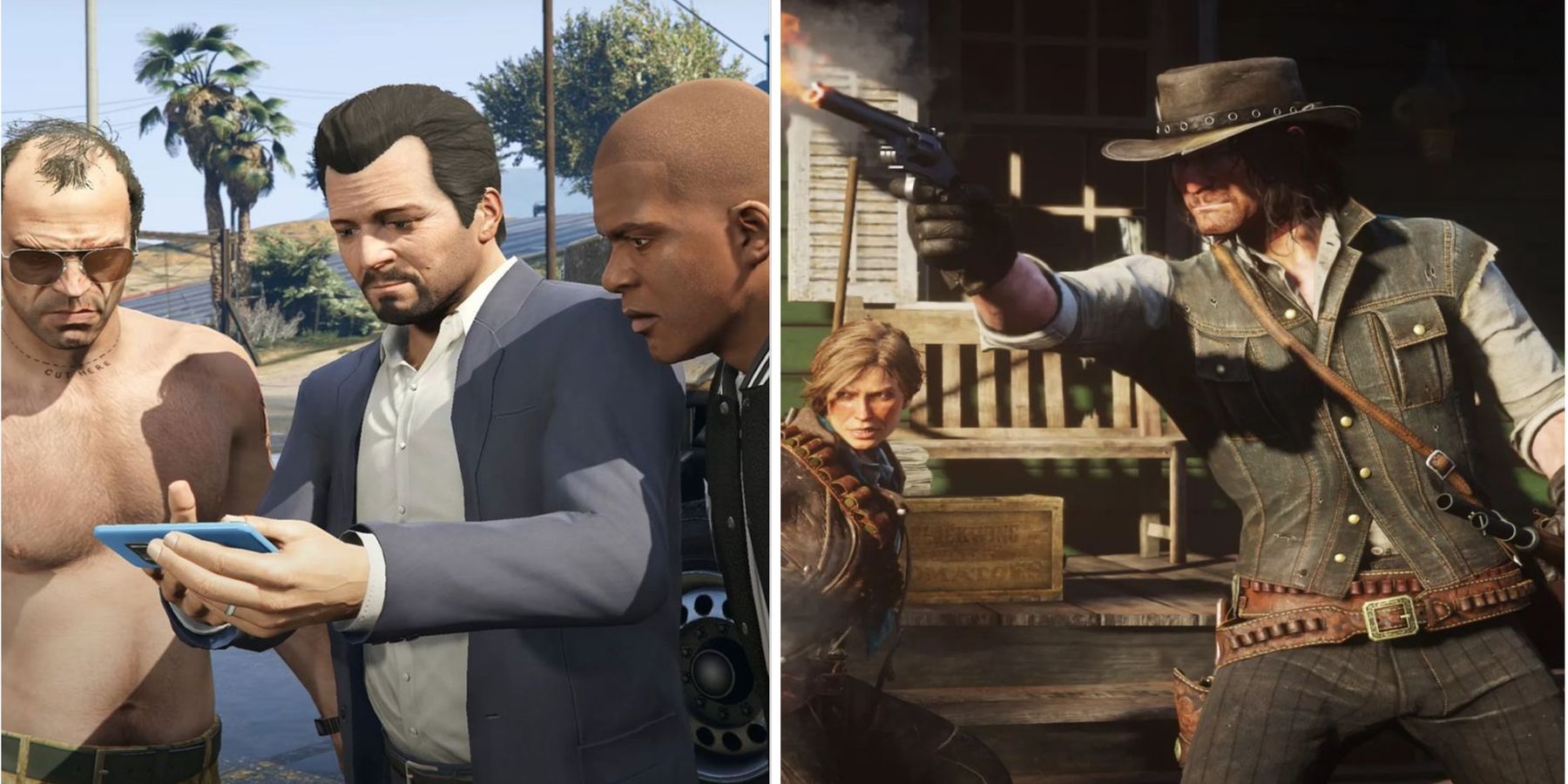 Every Mystery Grand Theft Auto 5 Shares with RDR2 Explained