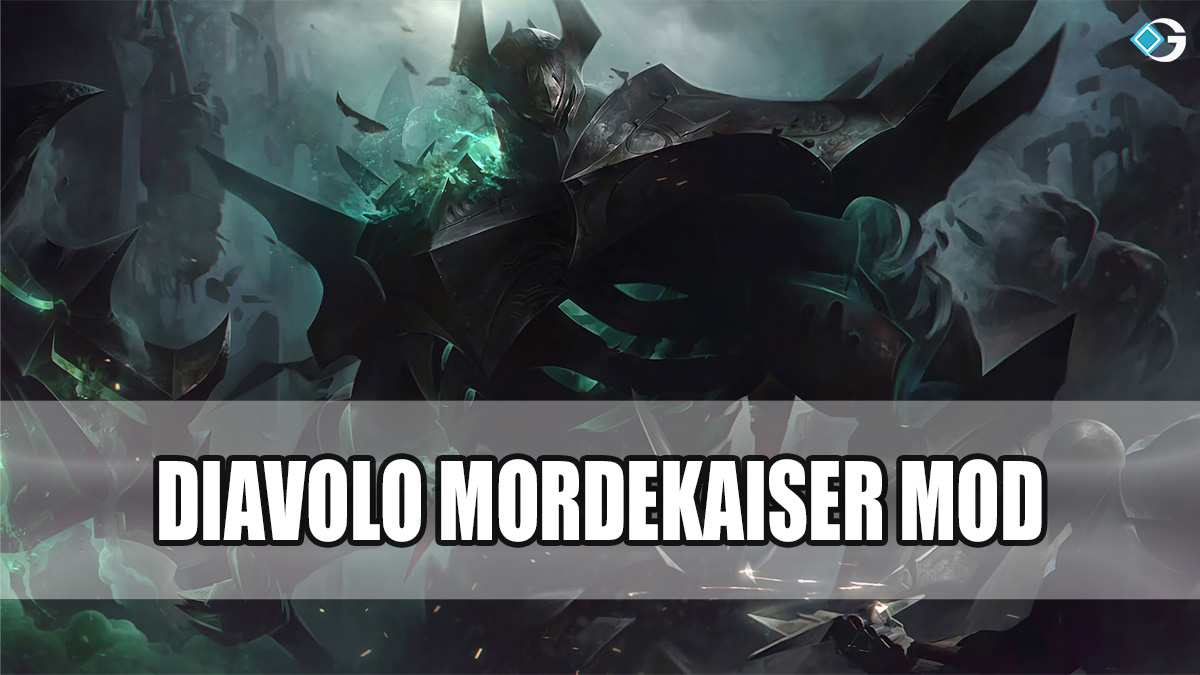 LoL Mod Turns Mordekaiser into Diavolo from JoJo's Bizarre Adventure