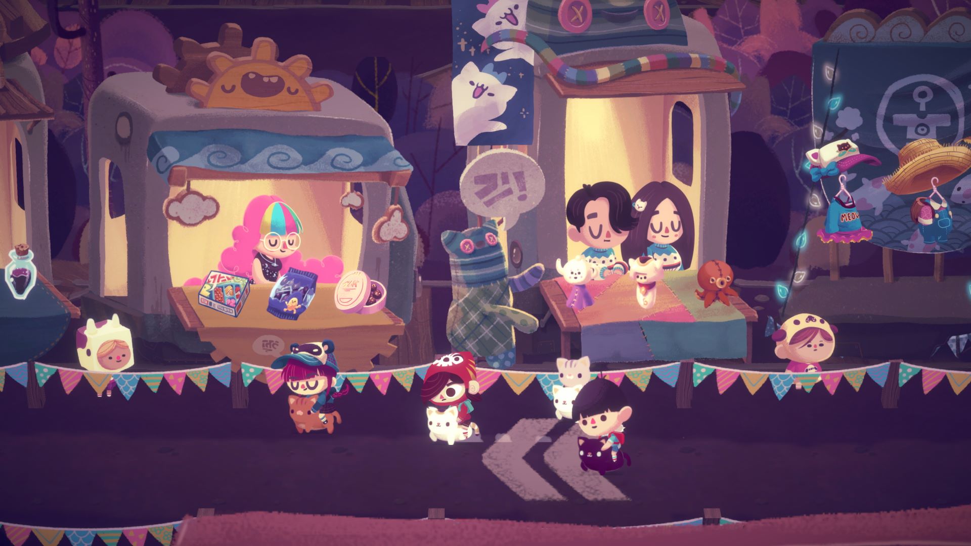 Mineko's Night Market Is A Quaint Social Sim with a Built-In Saturday Night Fever