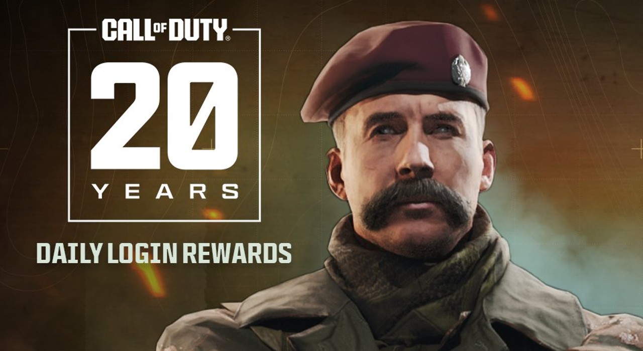 Call of Duty: Modern Warfare 2 and Warzone - All 20 Years of Call of Duty Daily Login Rewards