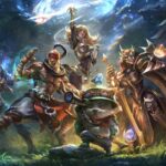 Changer de nom d'invocateur pour l'ID Riot dans League of Legends League of Legends champions splashart wallpaper featuring Ezreal, Lee Sin, Lux, Temmo, and Leona