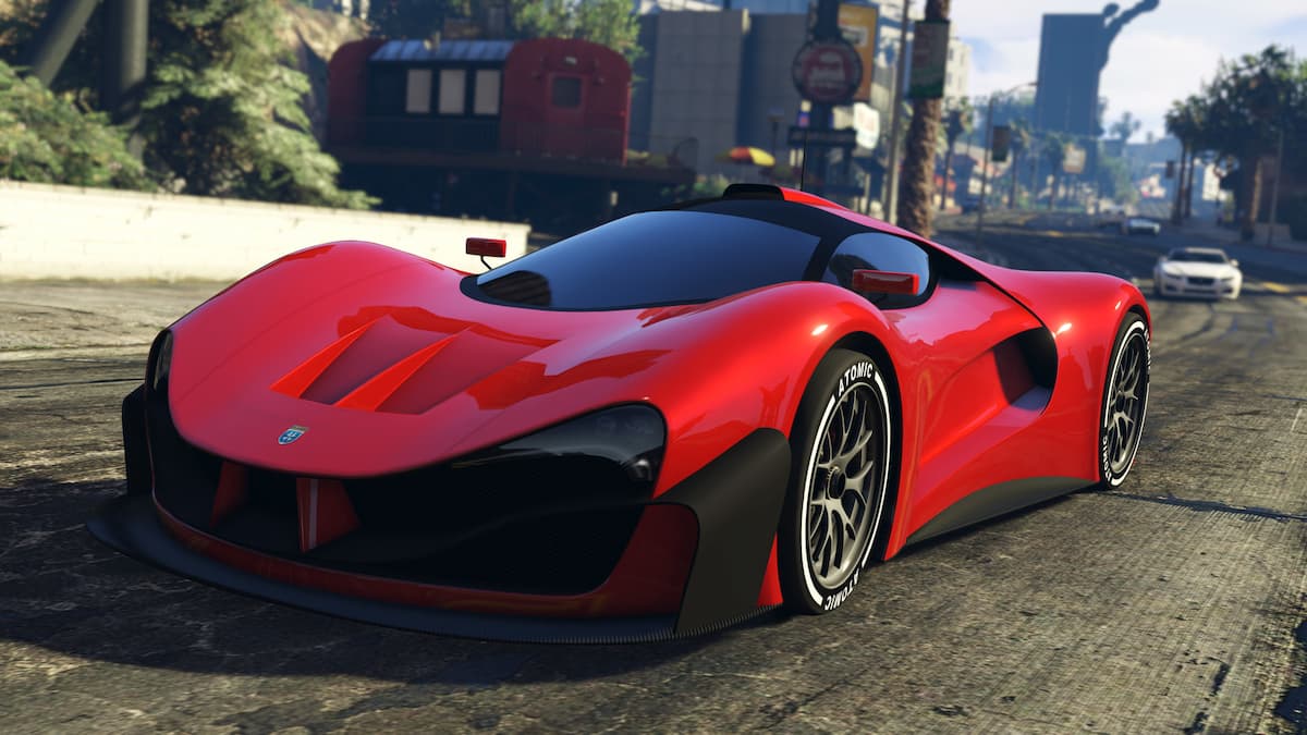 Grand Theft Auto 5 Red Car Thats Shiny