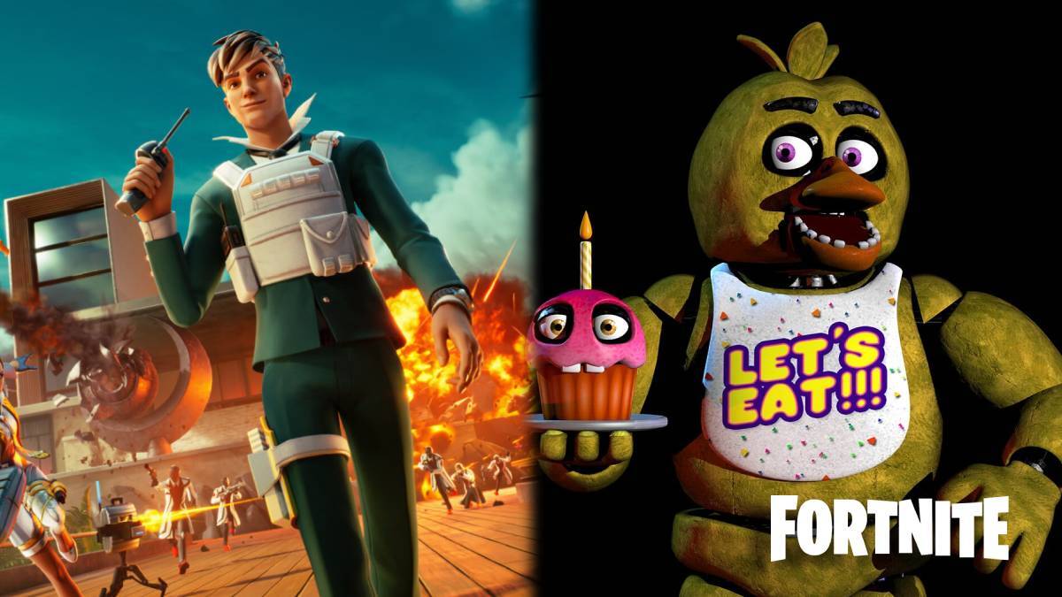 Fortnite and Five Nights at Freddy's collab potentially teased by Epic