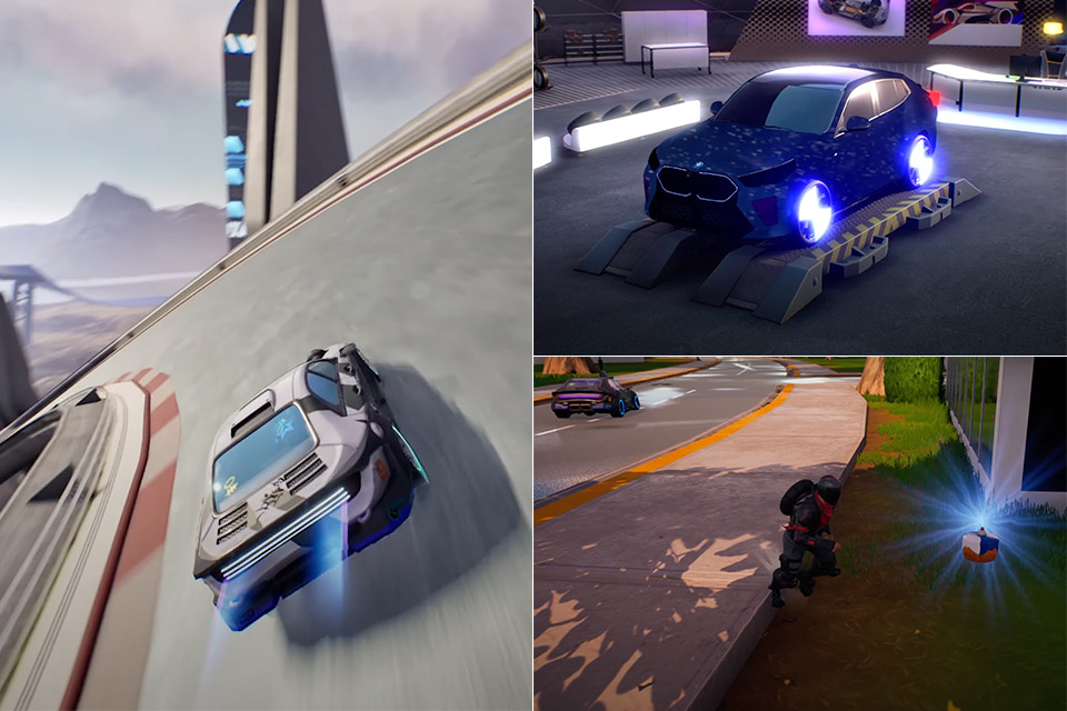 BMW Hypnopolis Fortnite Car Creator iX2