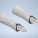 Cover.png STL file Genshin Impact - Eula Arm Guard・3D printable model to download