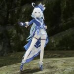Genshin Impact Furina at Monster Hunter Rise