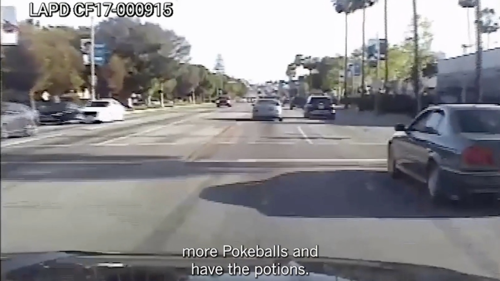 LAPD releases video of officers ignoring robbery call to play 'Pokémon Go' instead