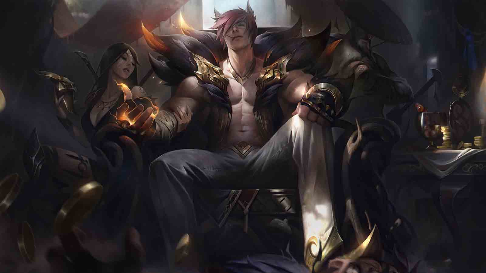 League of Legends Sett official wallpaper splashart