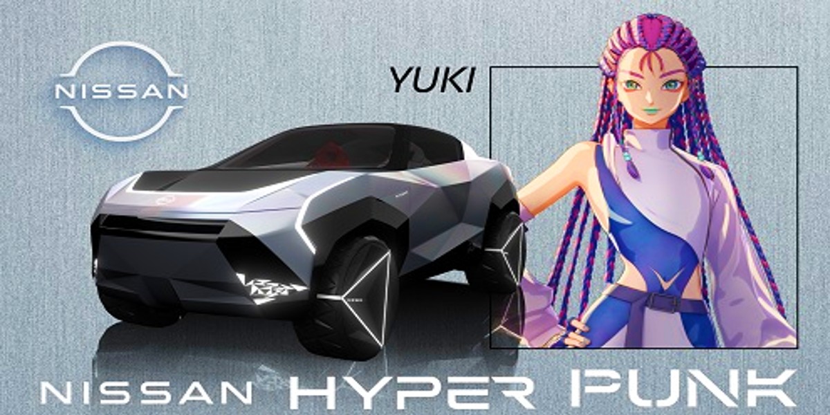 The Nissan Hyper Punk Futuristic SUV Is Headed for Japan and Fortnite