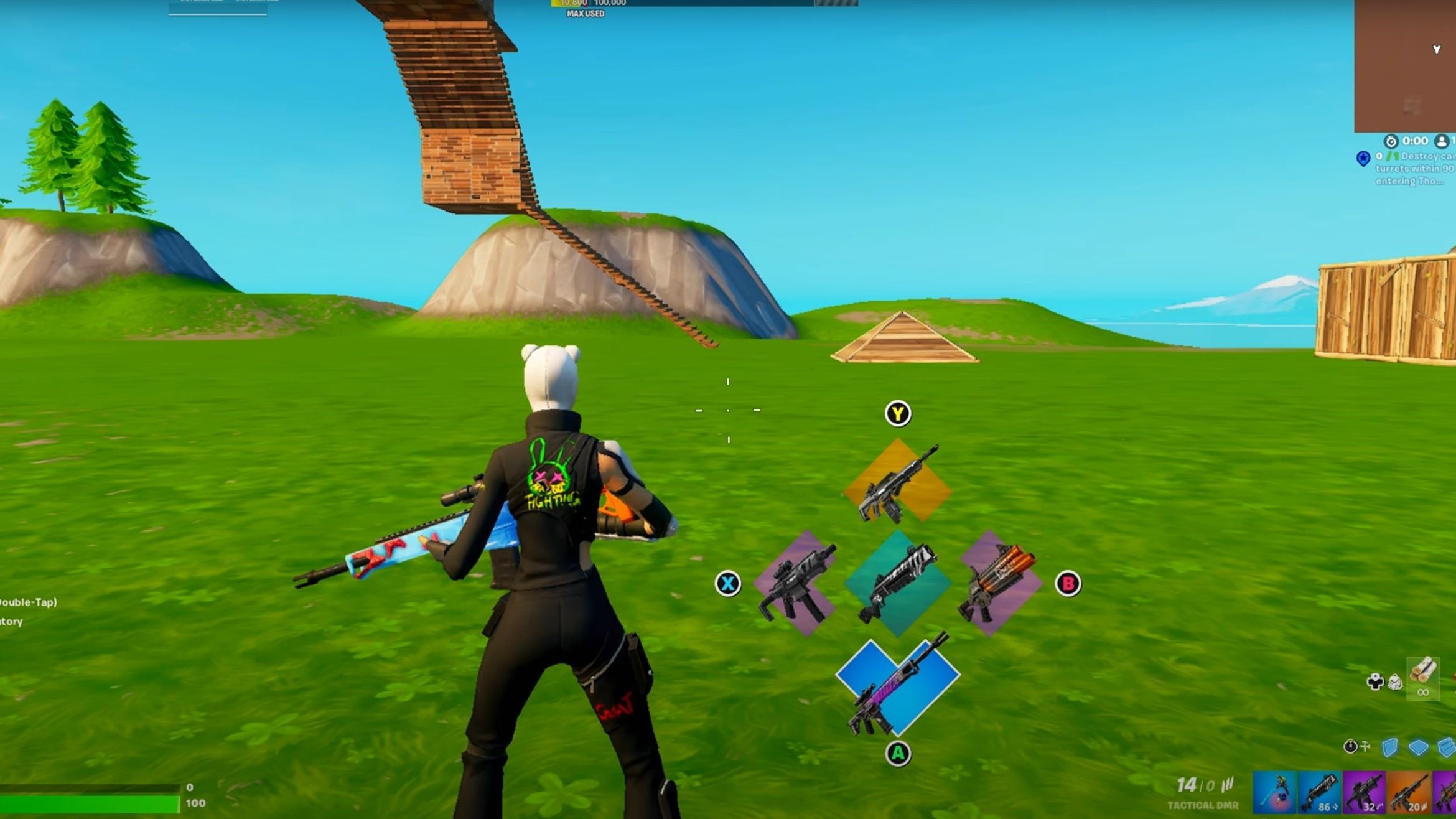 How to use Quick Weapon & swap items fast on controller in Fortnite