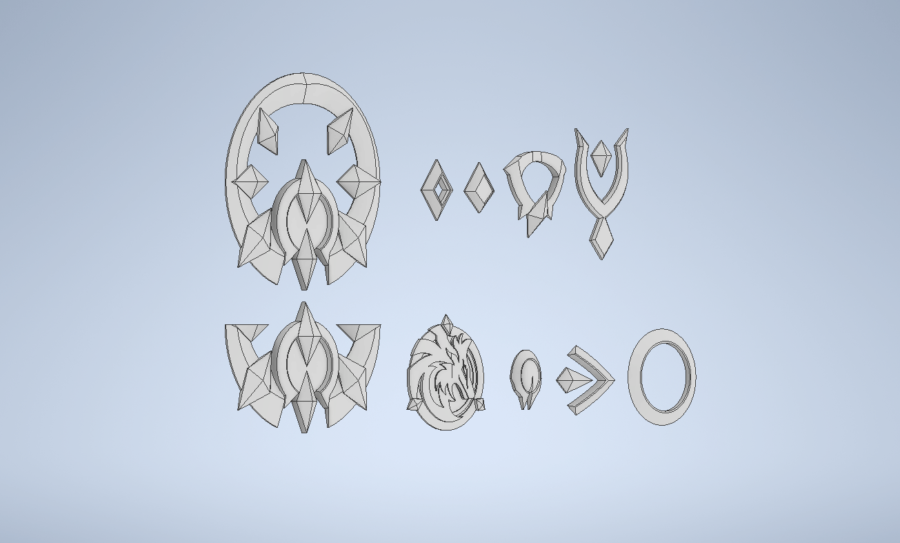 Cover.png STL file Genshin Impact - Wriothesley Clothing Accessories・3D printable model to download