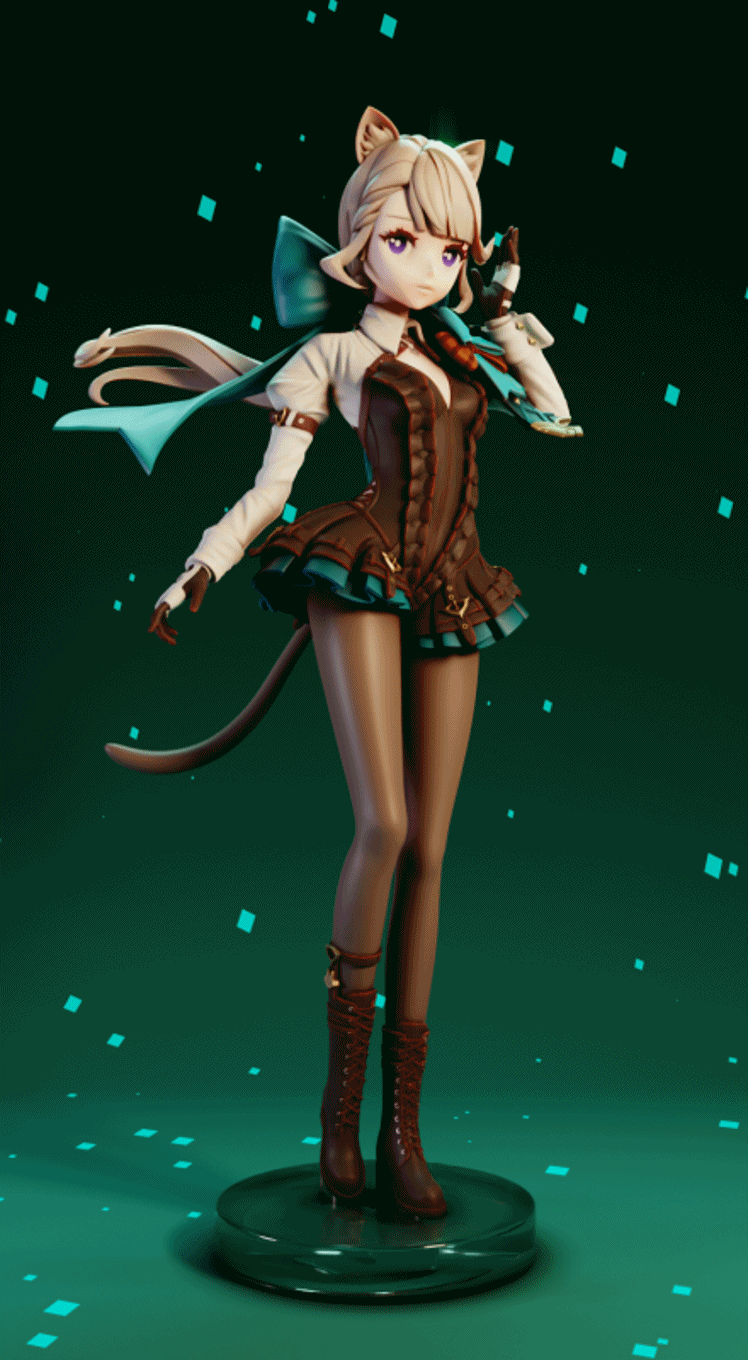 360.gif 3D file Lynette